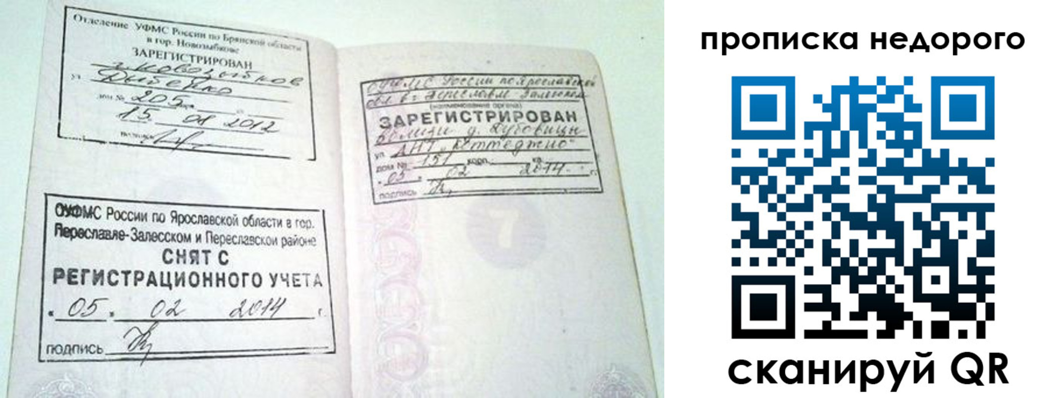 временная регистрация недорого в Елизово